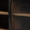 Baxton Studio Cardea Modern Industrial Walnut Brown Finished Wood and Black Metal 2-Door Sideboard 226-12486-ZORO - alternate 2